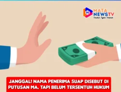 Janggal! Nama Penerima Suap Disebut di Putusan MA, Tapi Belum Tersentuh Hukum