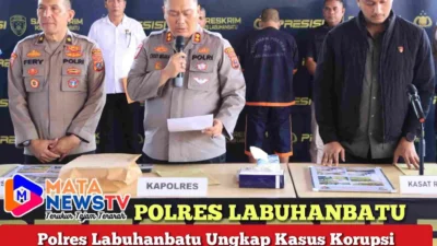 Polres Labuhanbatu Ungkap Kasus Korupsi APBDes Sipare-pare Tengah, Kerugian Negara Capai Rp740 Juta