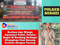 Korban dan Warga Apresiasi Polisi, Pelaku Begal di Serdang Bedagai Ditangkap Usai Serang Korban dengan Parang