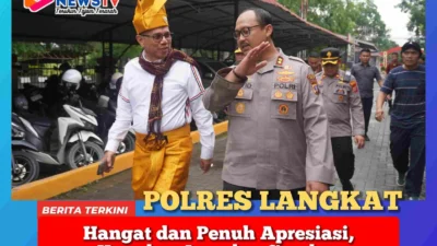 Hangat dan Penuh Apresiasi, Kapolres Langkat Sambut Kunjungan Kerja Dr. Hinca Panjaitan