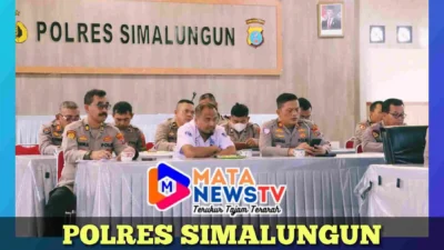 Kapolres Simalungun Hadiri Arahan Kapolri Terkait Kamtibmas Pasca Operasi Ketupat 2025