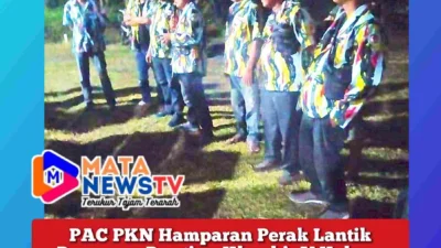 PAC PKN Hamparan Perak Lantik Pengurus Ranting Klambir V Kebun, Dihadiri Puluhan Warga