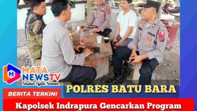 Kapolsek Indrapura Gencarkan Program Sambang Cooling System, Ajak Tokoh Masyarakat Perkuat Kamtibmas