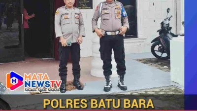 Personel Polres Batu Bara Intensifkan Patroli dan Pengamanan Gereja, Pastikan Kamtibmas Tetap Kondusif