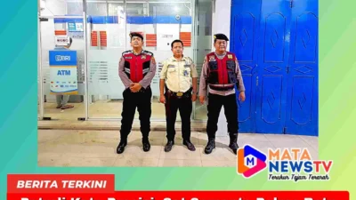 Patroli Kota Presisi, Sat Samapta Polres Batu Bara Jaga Kamtibmas di Malam Hari