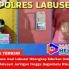 Mahasiswa Asal Labusel Ditangkap Edarkan Sabu, Polisi Telusuri Jaringan hingga Baganbatu Riau