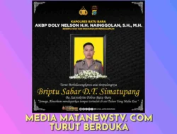 Polres Batu Bara dan Insan Pers Berduka, Briptu Sabar DT Simatupang Tutup Usia