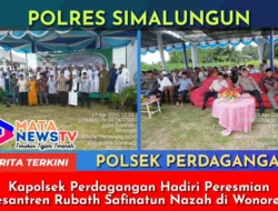Kapolsek Perdagangan Hadiri Peresmian Pesantren Rubath Safinatun Nazah di Wonorejo