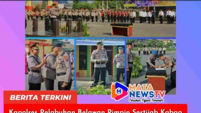 Kapolres Pelabuhan Belawan Pimpin Sertijab Kabag SDM dan Kapolsek Hamparan Perak, Tegaskan Pentingnya Integritas dan Respons Cepat