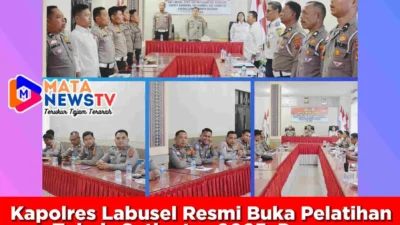 Kapolres Labusel Resmi Buka Pelatihan Teknis Satlantas 2025: Dorong Profesionalisme dan Etika Pelayanan