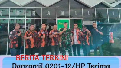 Danramil 0201-12/HP Terima Audiensi Ketua PAC Pemuda Pancasila Hamparan Perak