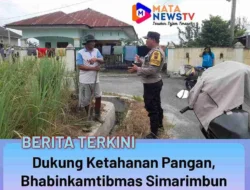 Bhabinkamtibmas Simarimbun Sambangi Warga di Perumahan Buha Green Garden