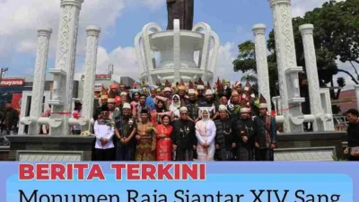 Monumen Raja Siantar XIV Sang Naualuh Damanik Diresmikan, Simbol Kebanggaan Sejarah dan Icon baru Pematangsiantar