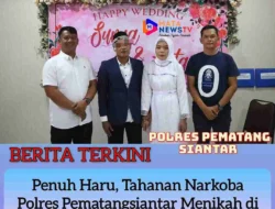 Polres Pematangsiantar Fasilitasi Pernikahan Tahanan (Surya & Sinta), Bukti Hormati Hak Asasi