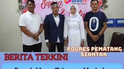 Polres Pematangsiantar Fasilitasi Pernikahan Tahanan (Surya & Sinta), Bukti Hormati Hak Asasi