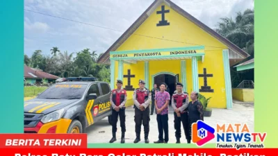 Polres Batu Bara Gelar Patroli Mobile, Pastikan Ibadah Jumat Agung Berjalan Aman dan Kondusif