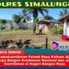 Bhabinkamtibmas Polsek Raya Kahean Ajak Warga Bangun Ketahanan Nasional dan Jaga Kamtibmas di Nagori...