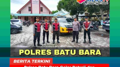 Polres Batu Bara Gelar Patroli dan Pengamanan Gereja Saat Perayaan Paskah, Ibadah Berjalan Aman dan Kondusif