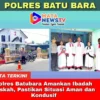 Polres Batubara Amankan Ibadah Paskah, Pastikan Situasi Aman dan Kondusif