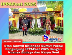 Stan Kanwil Ditjenpas Sumut Pukau Pengunjung IPPAFest 2025 dengan Nuansa Budaya dan Karya Seni