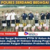 Kapolres Sergai Bersama PTPN IV Kebun Adolina Tanam Jagung 25 Hektare Dukung Program Ketahanan Panga...