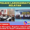 Pererat Sinergitas, Kapolres Labusel Lakukan Silaturahmi ke Kejari Labuhanbatu Selatan