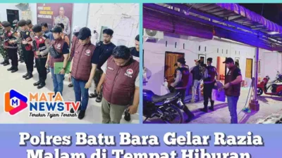 Polres Batu Bara Gelar Razia Malam di Tempat Hiburan, Sasar Peredaran Narkotika