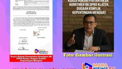 Kuasa Hukum Pertanyakan Komitmen BK DPRD Klaten, Dugaan Konflik Kepentingan Menguat