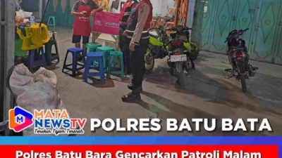 Polres Batu Bara Gencarkan Patroli Malam KOTA PRESISI untuk Ciptakan Kamtibmas Kondusif