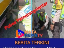 Respons Cepat Personel Polres Pematangsiantar Bantu Pemudik Alami Kendala di Jalan