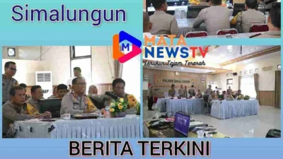 Polres Simalungun Ikuti Anev Operasi Ketupat Toba 2025, Kapolda Sumut Apresiasi Penurunan Kriminalitas dan Kecelakaan