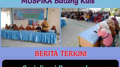 Muspika Batang Kuis Gelar Sosialisasi Cegah Kenakalan Remaja, Libatkan Semua Elemen Masyarakat 