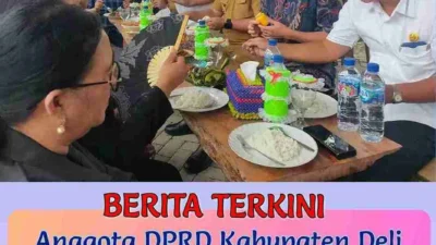 Bupati dan wakil Bupati DeliSerdang, Hadiri Acara Halal Bihalal Muhammad Dahnil Ginting.