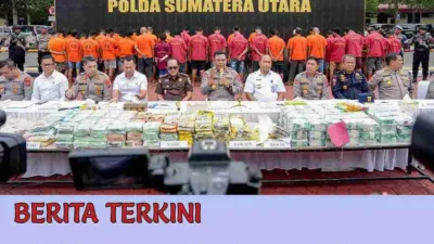 Polda Sumut Ungkap 517 Kasus Narkoba, Selamatkan Lebih dari 1 Juta Jiwa