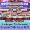 Polres Pematangsiantar Terima Kunjungan Tim Supervisi Ditlantas Polda Sumut 2025