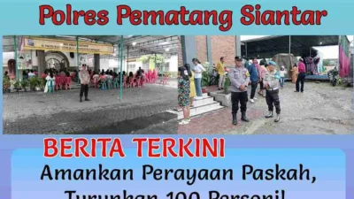Amankan Perayaan Paskah Di Gereja, Turunkan 100 Personil 
