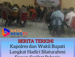 Kapolres dan Wakil Bupati Hadiri Silaturahmi Forum Serikat Pekerja
