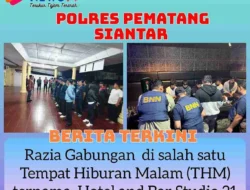 Polres Pematangsiantar Razia THM dan Bar Studio 21, tidak temukan Narkoba