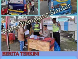 Sat Lantas Polres Pematangsiantar Gelar Lomba Pantun Tertib Lalu Lintas Sambut HUT ke-154 Kota