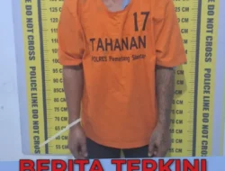 Curi Motor dan Rusak Tugu Dayok Mirah, Pria (31) Ditangkap Polres Pematangsiantar