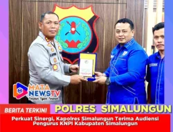 Perkuat Sinergi, Kapolres Simalungun Terima Audiensi Pengurus KNPI Kabupaten Simalungun