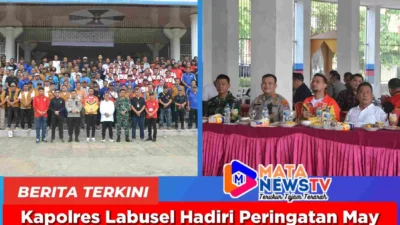 Kapolres Labusel Hadiri Peringatan May Day 2025, Apresiasi Semangat Buruh dan Sinergi Semua Pihak