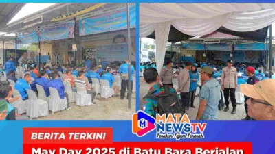 May Day 2025 di Batu Bara Berjalan Kondusif, Polres Ajak Buruh Jaga Stabilitas Ekonomi
