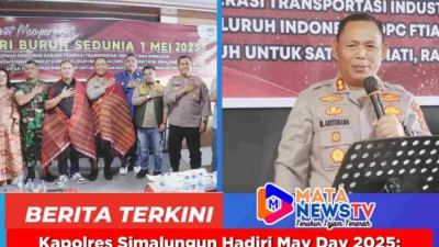 Kapolres Simalungun Hadiri May Day 2025: Perayaan Penuh Kejutan dalam Suasana Kondusif