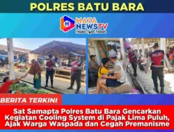 Sat Samapta Polres Batu Bara Gencarkan Kegiatan Cooling System di Pajak Lima Puluh, Ajak Warga Waspada dan Cegah Premanisme