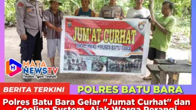 Polres Batu Bara Gelar “Jumat Curhat” dan Cooling System, Ajak Warga Perangi Kejahatan Jalanan dan Geng Motor