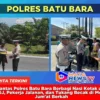 Satlantas Polres Batu Bara Berbagi Nasi Kotak untuk ODGJ, Pekerja Jalanan, dan Tukang Becak di Momen...