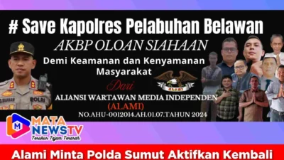 ALAMI Minta Polda Sumut Aktifkan Kembali AKBP Oloan Siahaan Usai Penonaktifan