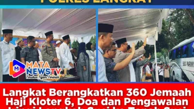Langkat Berangkatkan 360 Jemaah Haji Kloter 6, Doa dan Pengawalan Iringi Langkah Suci ke Tanah Suci