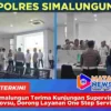 Polres Simalungun Terima Kunjungan Supervisi Samsat Provsu, Dorong Layanan One Step Service